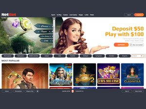 NetBet Casino website
