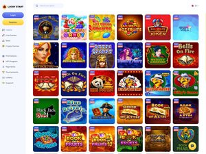 LuckyStart Casino games